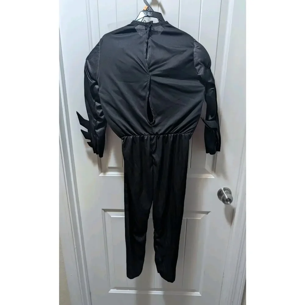 New! Rubie's Youth Black Batman The Dark Knight Halloween Costume Size M - Picture 5 of 10